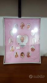 cornice per bambina rosa
