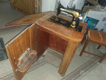 macchina da cucire singer d'epoca