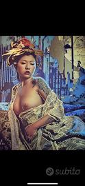 Geisha Privacy 1 by YOROKOBI (XL Gold embellished