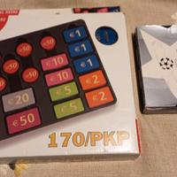 FICHES  DAL NEGRO DA 170 PZ  + 2 mazzi di carte 