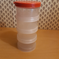 Porta oggetti scrivania graffette astuccio