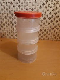 Porta oggetti scrivania graffette astuccio