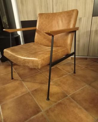 Poltrona in pelle Maison du Monde