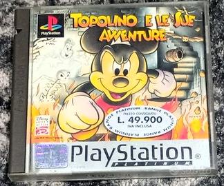 Ps1 Topolino e le sue avventure platinum