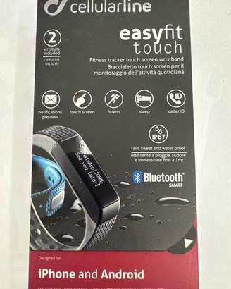Orologio fitness Cellularline Easyfit touch