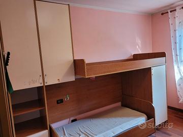 cameretta per bambini a due letti