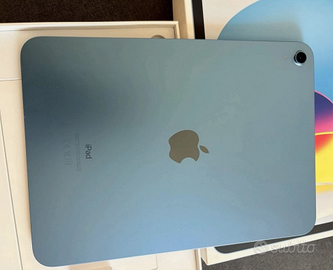 iPad WiFi decima generazione colore blu come nuovo