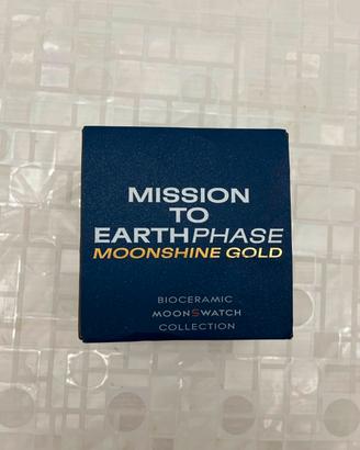 Omega x Swatch Mission to Eartphase Moonshine gold