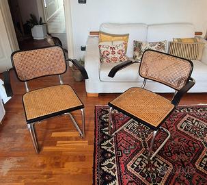 Coppia di Sedie Modello Cesca