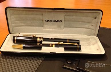 Set di penne vintage Marksman con custodia