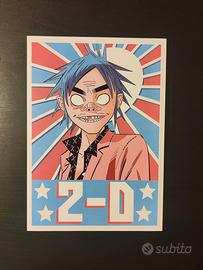 Poster "Gorillaz 2-D"