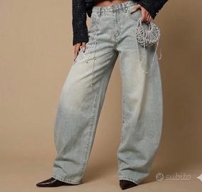Jeans Baggy Wide Leg Starlight