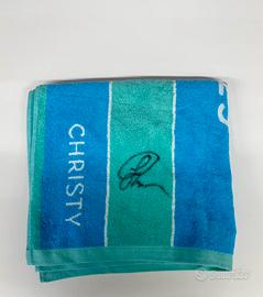 Asciugamano Wimbledon 2025 firmato da Sinner