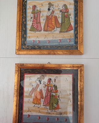 Coppia quadretti  "Oriente" 