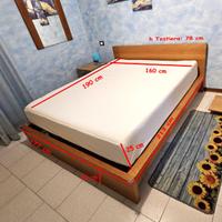 Letto Matrimoniale, Rete, Doghe, Materasso