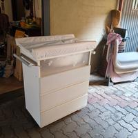 Fasciatoio con vaschetta