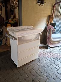 Fasciatoio con vaschetta