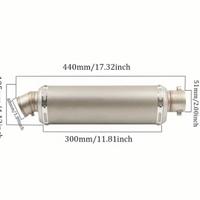 SCARICO UNIVERSALE MOTO DA 38 a 51 mm