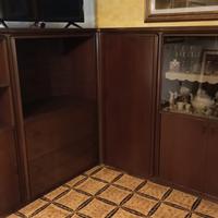 Mobile in legno vintage in noce nazionale 