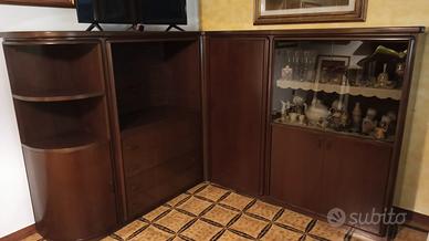 Mobile in legno vintage in noce nazionale 