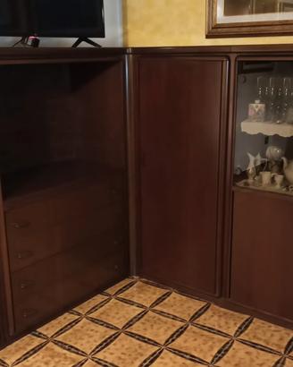 Mobile in legno vintage in noce nazionale 