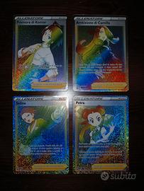 Lotto 4 Carte Pokemon Ita Rare Allenatore Hyper