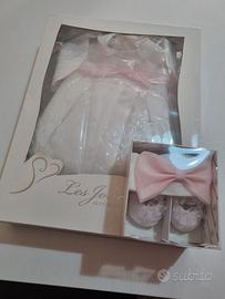 Vestito battesimo bimba