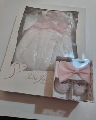 Vestito battesimo bimba