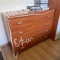 Cassettiera per camera da letti