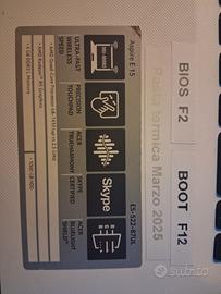 Portatile netbook Acer Aspire E15 E5-522 laptop