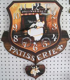 Orologio da parete Pasticceria con Pendolino Nuovo