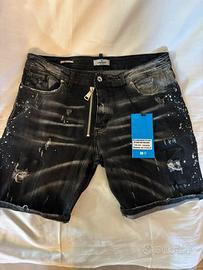Short Jeans Denim Black TG. 54
