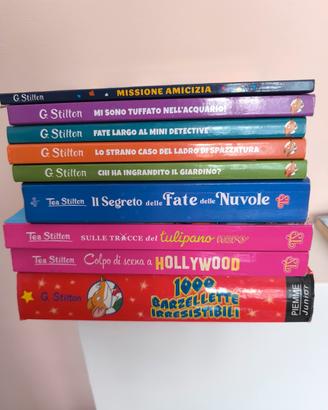 Libri di Geronimo e Tea Stilton (totale 7)