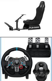 Simulatore G29 e seduta completo