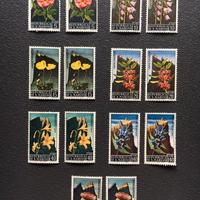 San Marino serie completa FIORI snno 1967