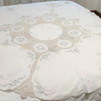 Tovaglia rotonda vintage 