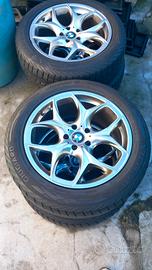 4 cerchioni bmw x5 x6  più gomme 