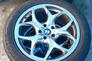 4 cerchioni bmw x5 x6  più gomme 