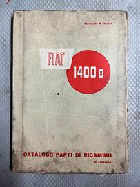 Catalogo parti di ricambio FIAT 1400 B 3a edizione
