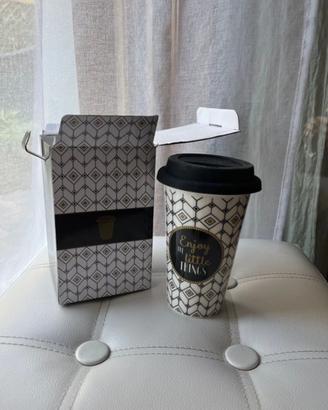 Tazza nuova termica con tappo per bere coffeemania