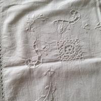 federe bianche vintage