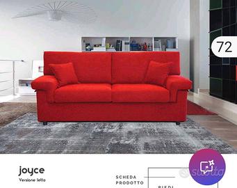 Divano 3 posti Joice, spedizione gratuita.
