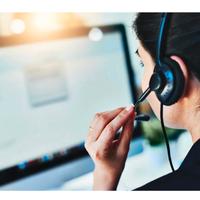 Operatrice telefonica professionista