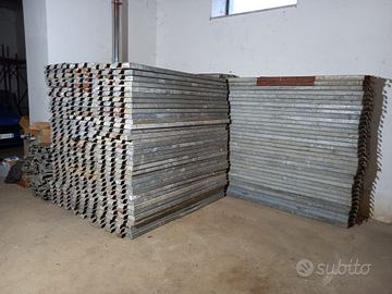 Ponteggio edilbox usato con libretto mq 250 circa