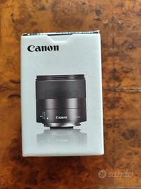Obiettivo Canon EFM 32 MM f 1.4 Stm, per serie m.