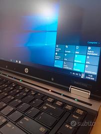 HP Elitebook 8440p-Win10-4GB-Intel Core i5