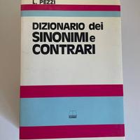 Dizionario dei sinonimi e contrari 