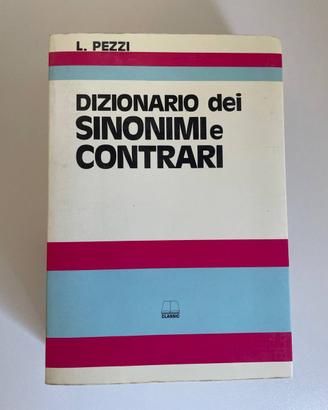 Dizionario dei sinonimi e contrari 