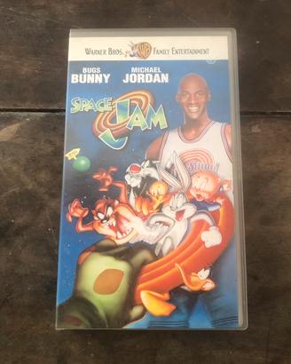 Vhs vudeocassetra Space Jam 1997- Jordan e Bugs Bu