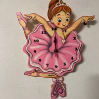 BARTOLUCCI OROLOGIO PARETE  BALLERINA DANZA  CLASS